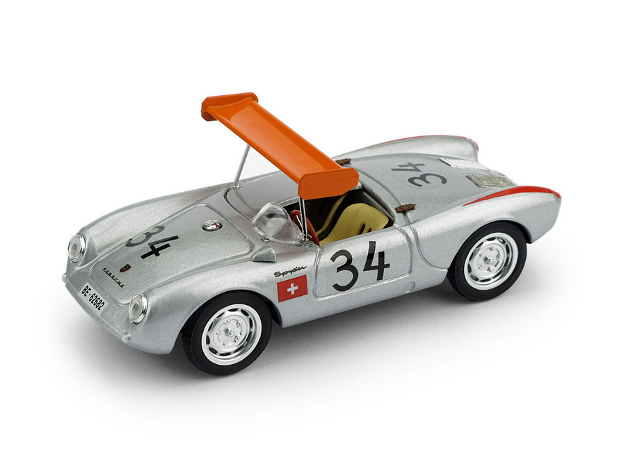 Porsche 550RS Spyder 1/43rd Diecast - 1956 1000km of Nurburgring