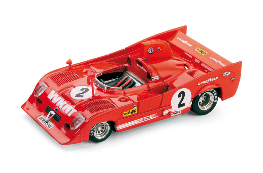 Alfa Romeo 33TT12 1/43rd Diecast - 1000kms of Monza