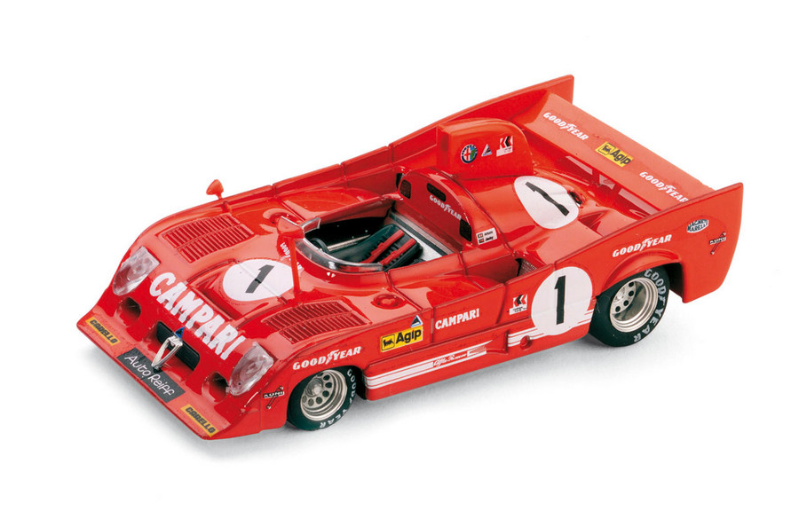 Alfa Romeo 33TT12 1/43rd Diecast - 1975 1000kms of Spa - Click Image to Close