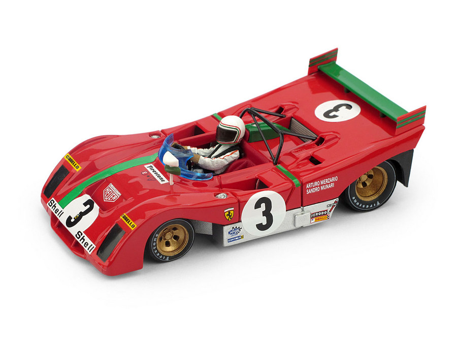 Ferrari 312 PB 1/43rd Diecast - 1972 Targa Florio