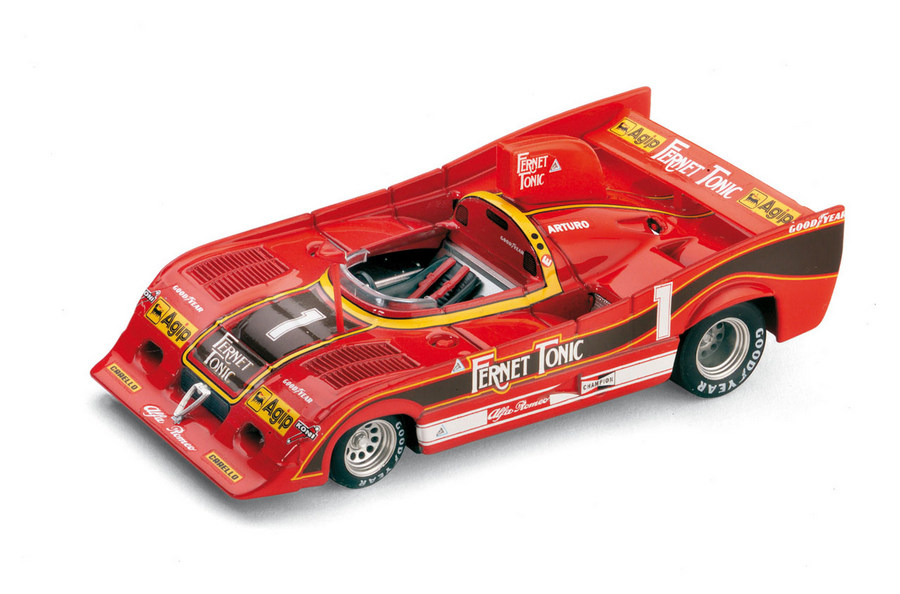 Alfa Romeo 33SC12 1/43rd Diecast - 1977 Coppa Florio