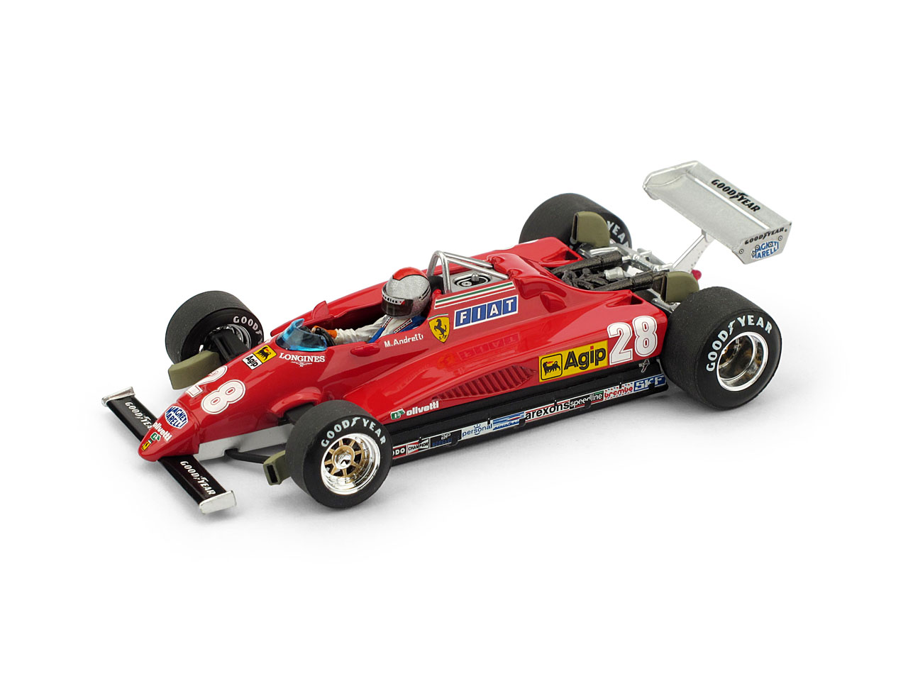 Ferrari 126C2 1/43rd Diecast - 1982 Italian Grand Prix