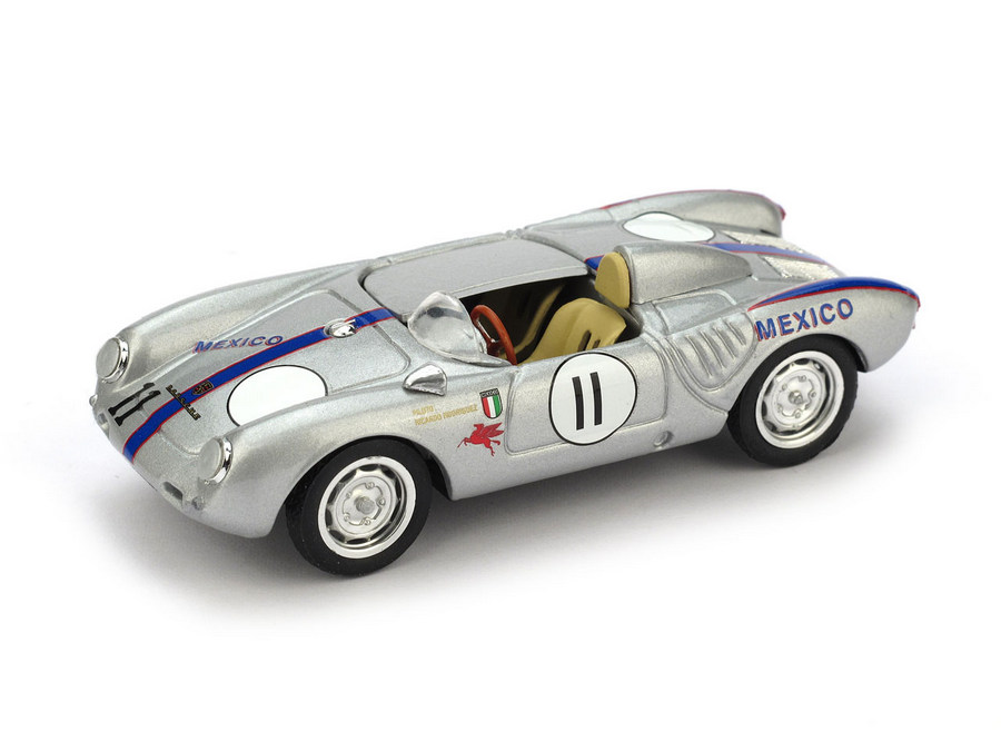 Porsche 550A Spyder 1/43rd Diecast - 1957 Riverside