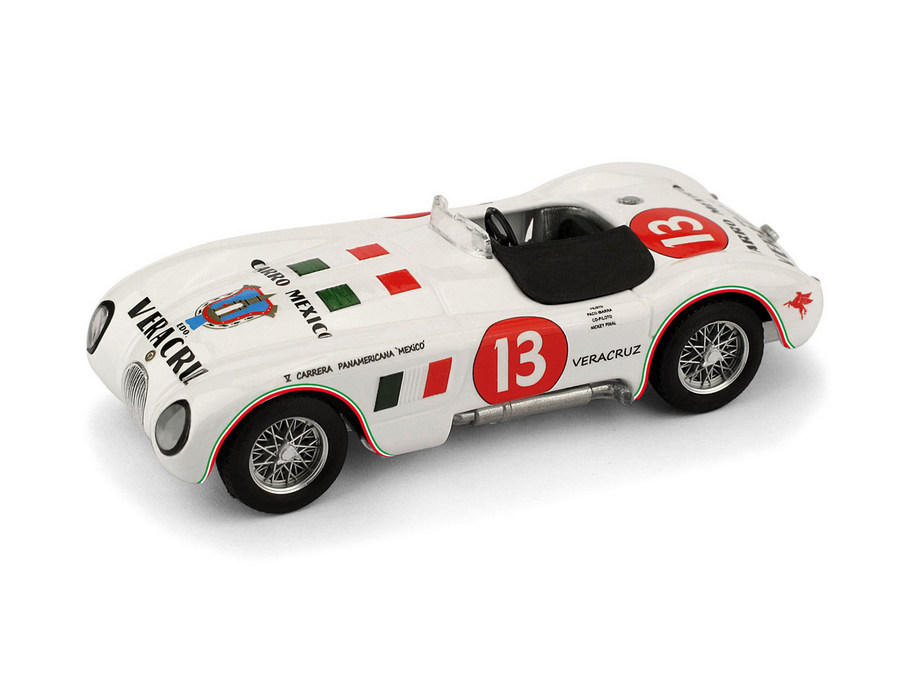 Jaguar C Type 1/43rd Diecast - 1954 Carrera Panamericana