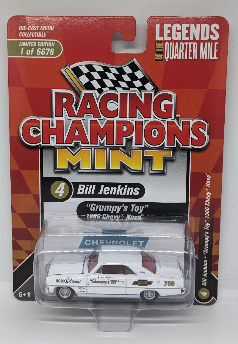 Bill Jenkins Racing Champions 1/64th Grumpy's Toy Diecast
