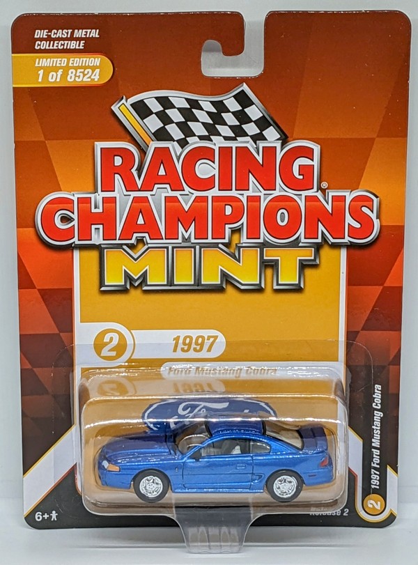 1997 Ford Mustang Cobra 1/64th Racing Champions Diecast