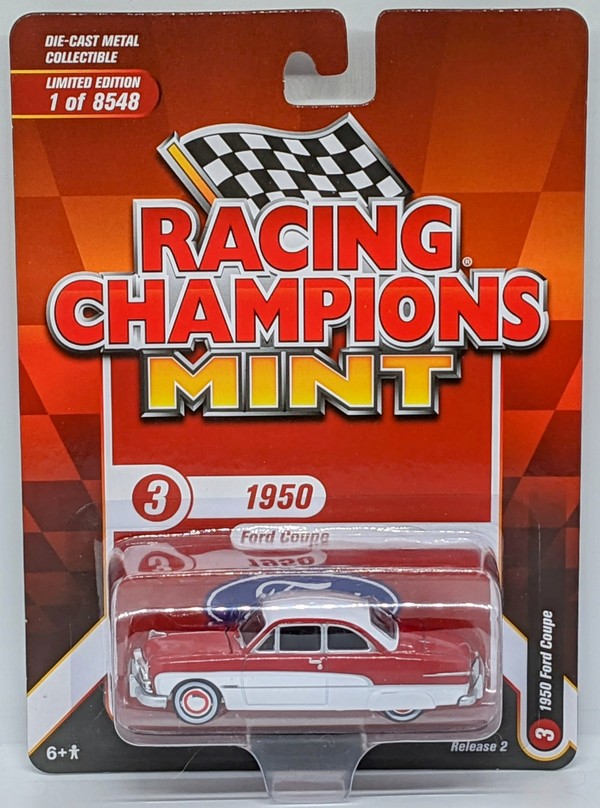 1950 Ford Coupe 1/64th Racing Champions Diecast