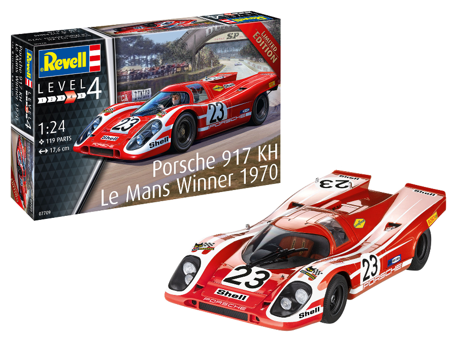 1970 Porsche 917KH LeMans Winner - 1/24 Scale Model Kit