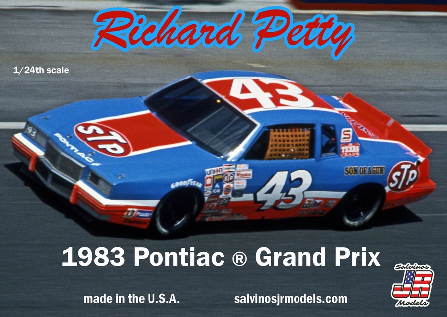 1983 Pontic Grand Prix - Richard Petty 1/24th Model Kit