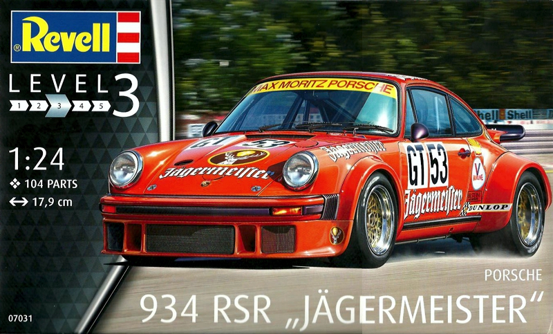 Porsche RSR 934 1/24 Model Kit