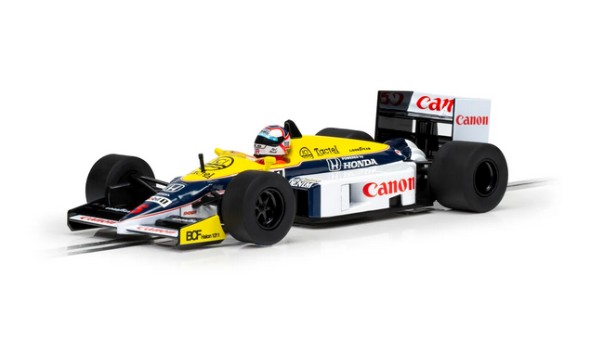 1986 Williams FW11 Nigel Mansell Scalextric 1/32 Slot Car - Click Image to Close