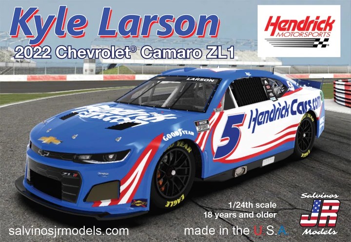 HMS 2022 NEXT GEN Chevrolet Kyle Larson - 1/24th Model Kit