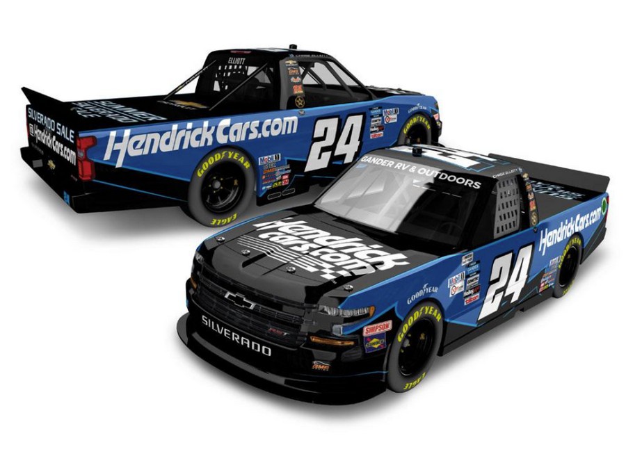 Chase Elliot Action Collectibles 1/24th HendrickCars.com Diecast - Click Image to Close