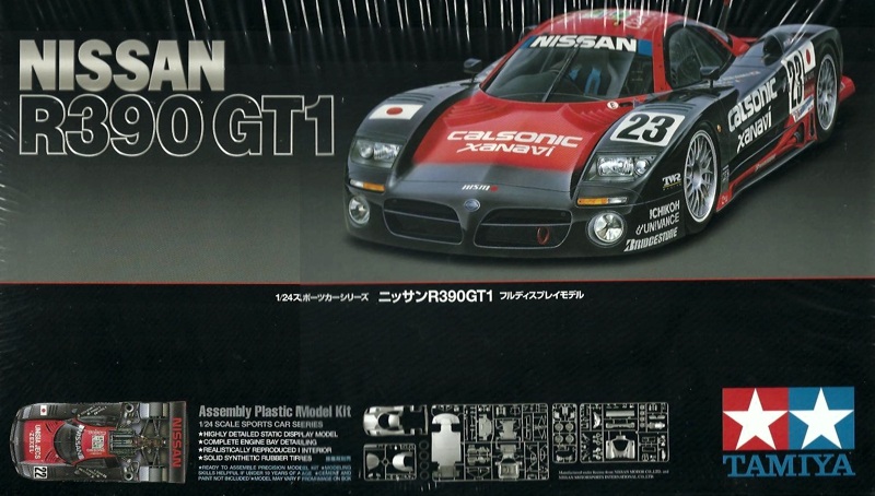 Nissan R390 GT1- 1/24th Model Kit