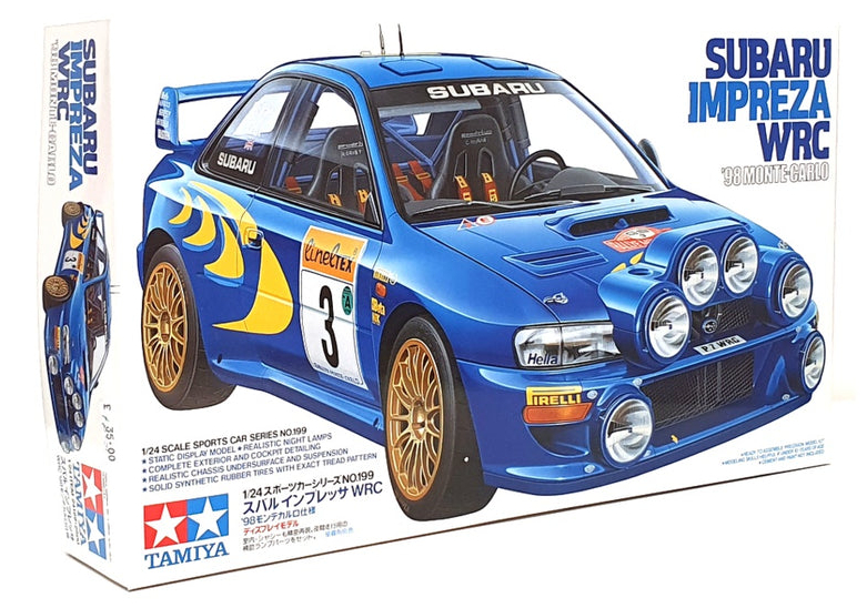 Colin McRae Subaru Imprezza WRC 1/24 Model Kit