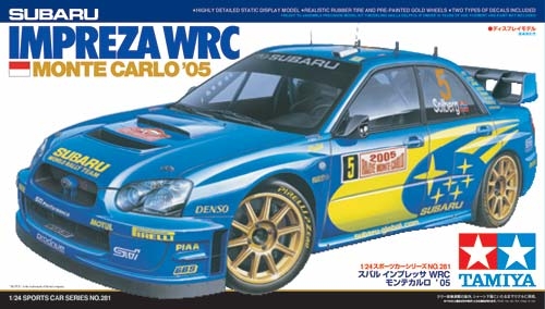 2005 Subaru Imprezza WRC - 1/24th Model Kit