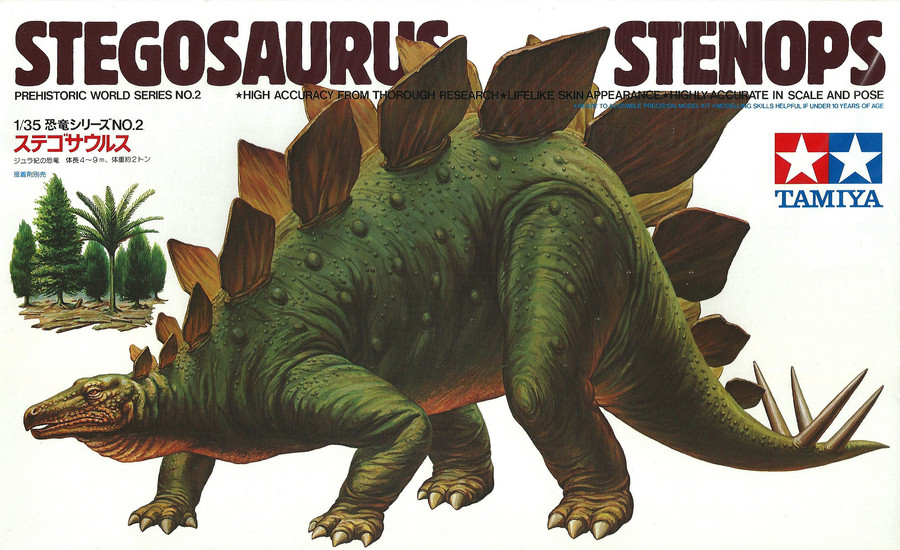 Stegosaurus Stenops - 1/35 Scale Model Kit