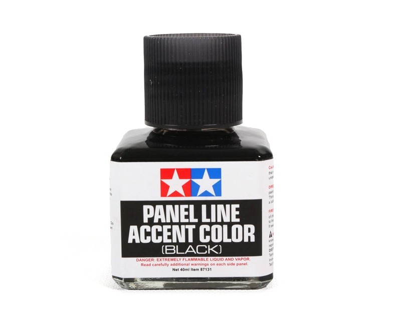 Tamiya Panel Line Accent Colour - Black