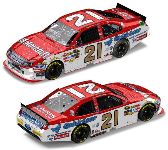 Trevor Bayne Action Collectibles 1/24th Motorcraft Diecast