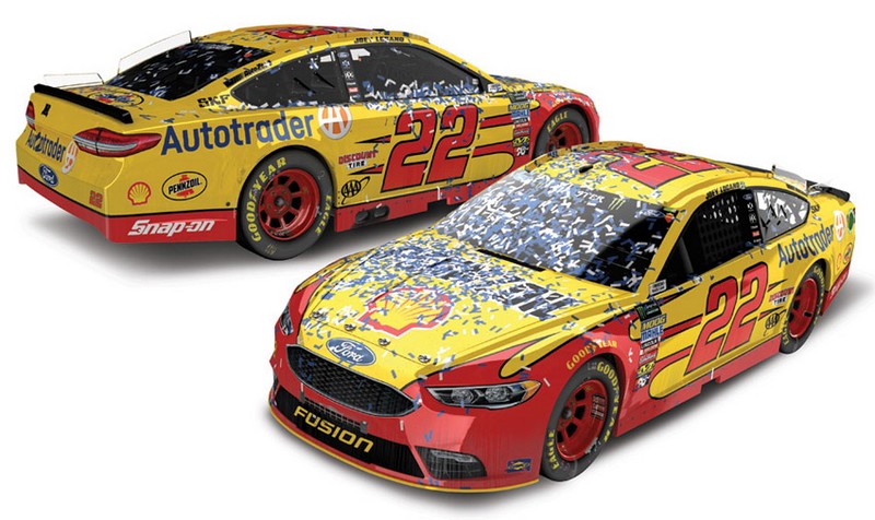Joey Logano Action Collectibles1/24th Shell/Pennzoil Diecast - Click Image to Close