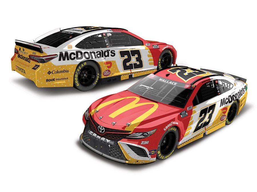 Bubba Wallace Action Collectibles 1/64th McDonalds Talladega Win - Click Image to Close