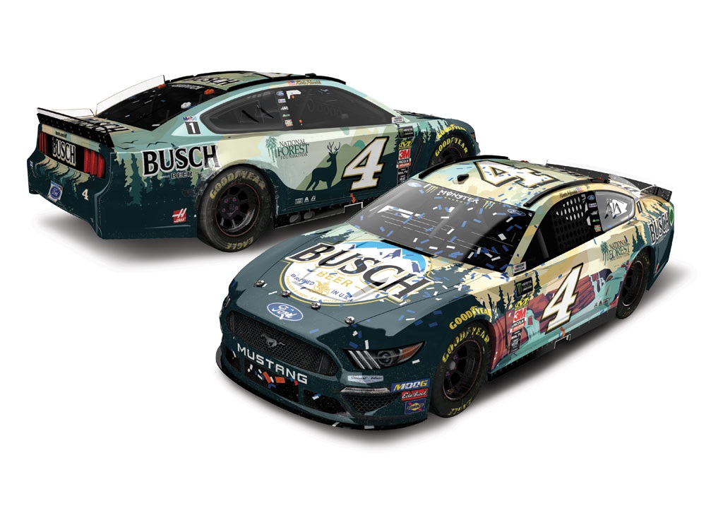 Kevin Harvick Action Collectibles 1/24th Nat Forest Fdn Diecast - Click Image to Close