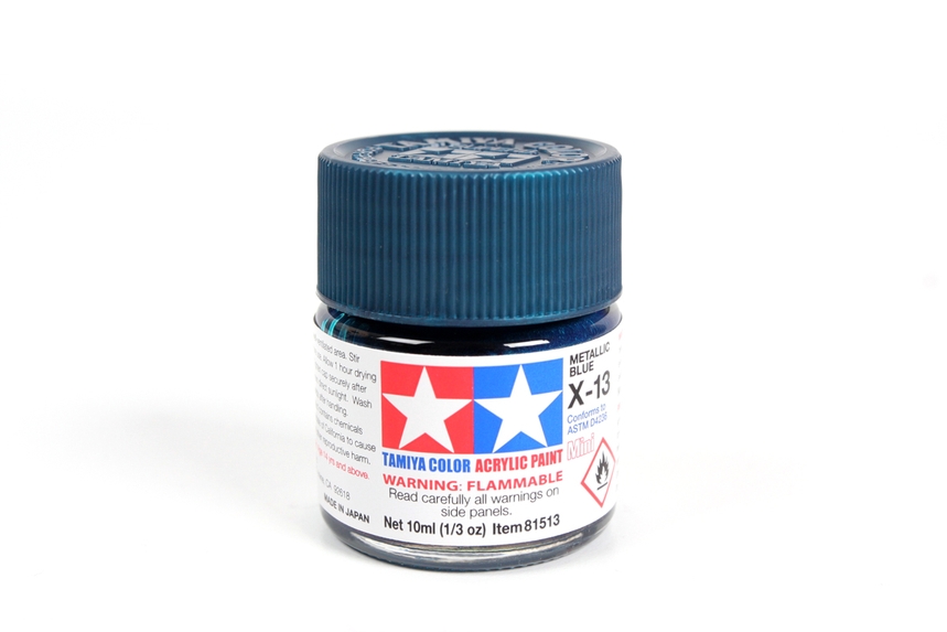 Paint - Tamiya - X13 Metallic Blue